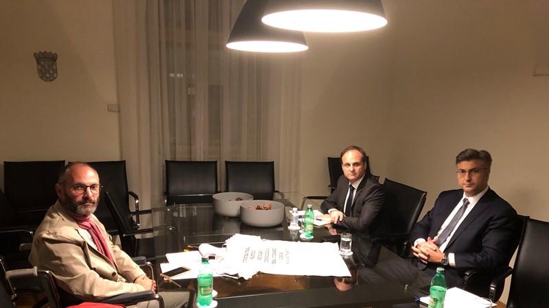 Predsjednik Vlade primio Margetića koji je prekinuo štrajk glađu